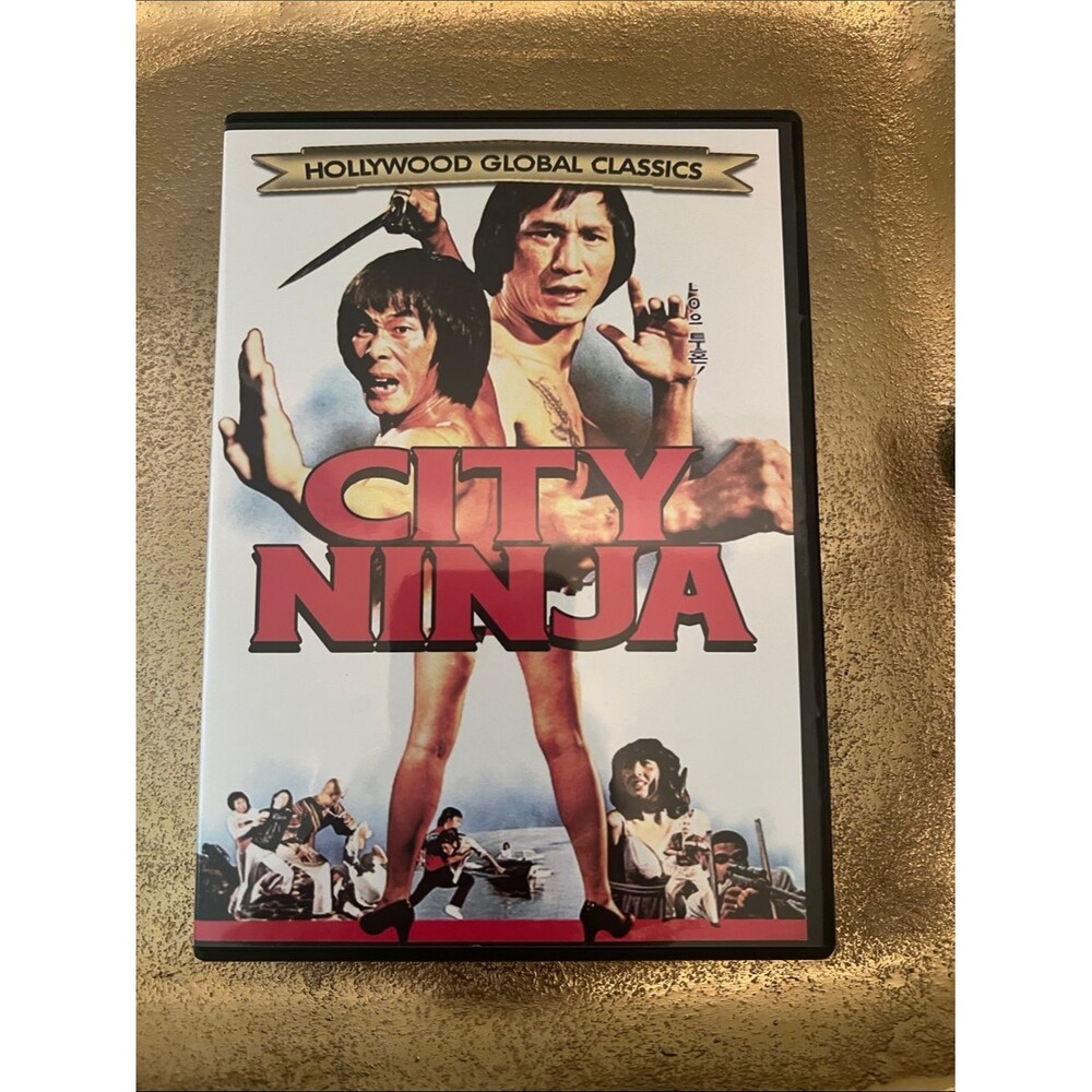 #2143**City Ninja DVD - Bold Red & White Cover